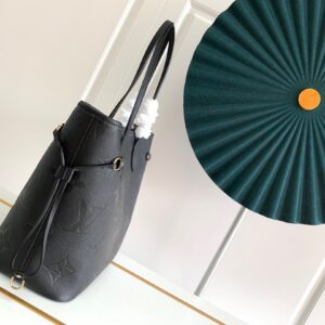 Louis Vuitton LV Never Full Monogram Like Auth Black Handbags 32x29x17cm