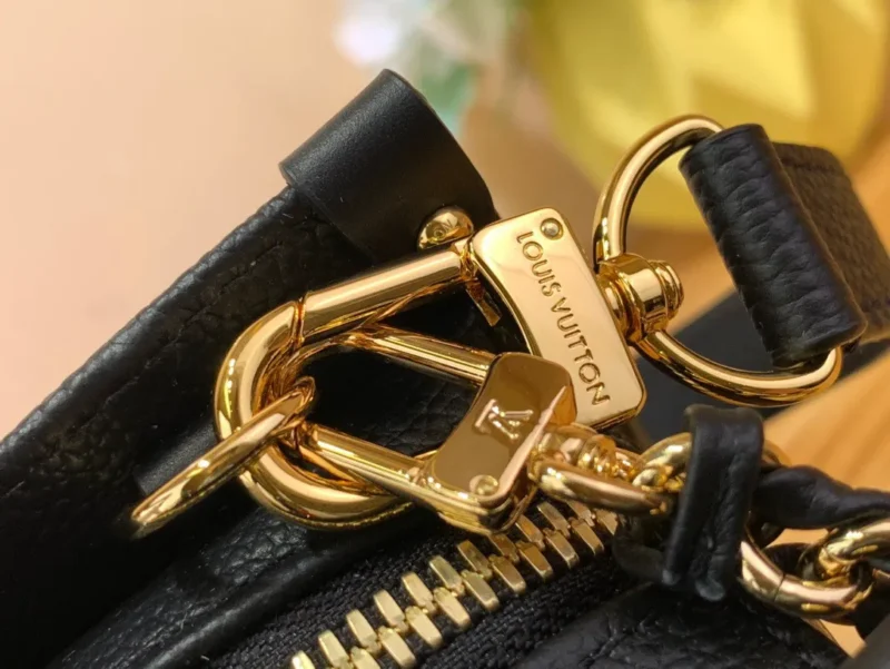 Louis Vuitton LV On The Go Mini Replica Black Handbags 25x13x10cm