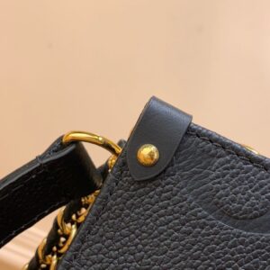 Louis Vuitton LV On The Go Mini Replica Black Handbags 25x13x10cm