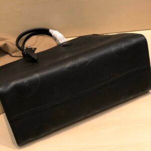 Louis Vuitton LV On The Go PM Tote Bag Replica 1:1 Black Handbags 35cm