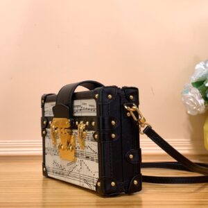 Louis Vuitton LV Petite Musical Pattern Like Auth Handbags 20×12.5x5cm