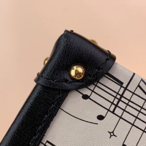 Louis Vuitton LV Petite Musical Pattern Like Auth Handbags 20×12.5x5cm