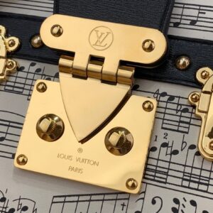 Louis Vuitton LV Petite Musical Pattern Like Auth Handbags 20×12.5x5cm