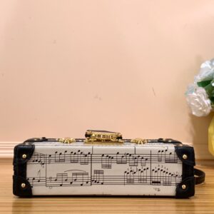 Louis Vuitton LV Petite Musical Pattern Like Auth Handbags 20×12.5x5cm