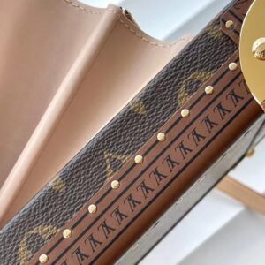 Louis Vuitton LV Valisette Tresor Monogram Handbags 22.5×14.5×11.5cm