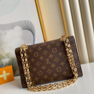 Louis Vuitton LV Victoire Monogram Pattern Like Auth Handbags 27x20x10cm