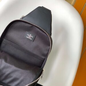 Louis Vuitton LV Avenue Men’s Bag Like Auth Checkerboard Pattern Black 20x31x7cm