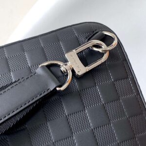 Louis Vuitton LV Avenue Men’s Bag Like Auth Checkerboard Pattern Black 20x31x7cm