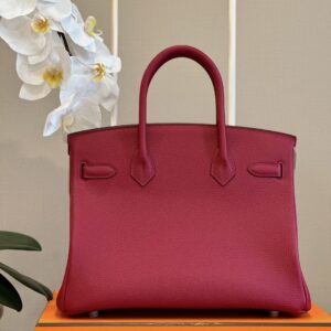 Hermes Birkin 30 Burgundy Palladium Hardware