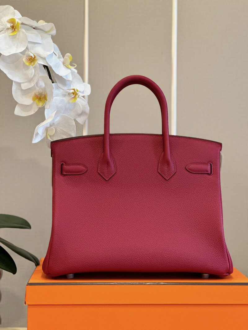 Hermes Birkin 30 Burgundy Palladium Hardware