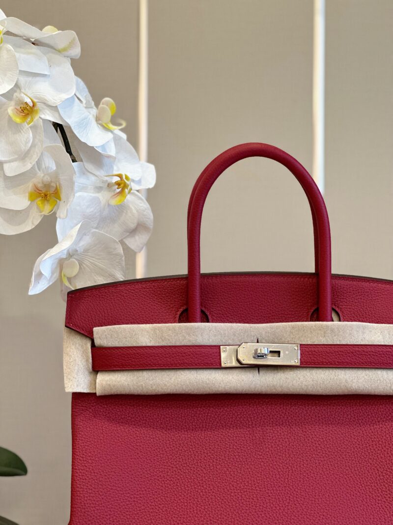 Hermes Birkin 30 Burgundy Palladium Hardware