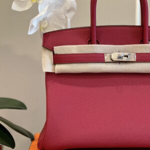 Hermes Birkin 30 Burgundy Palladium Hardware