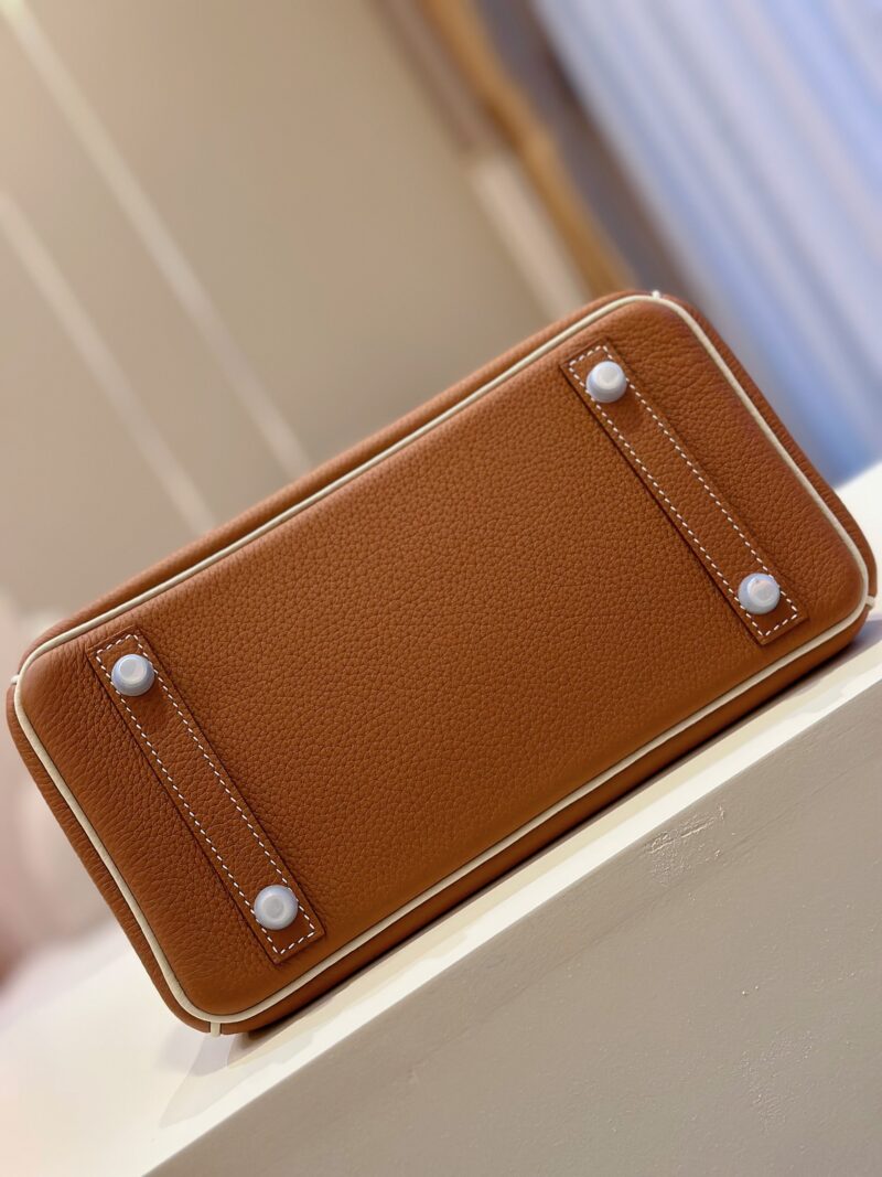 Hermes Birkin 30 Brown/Beige Customize  Palladium Hardware