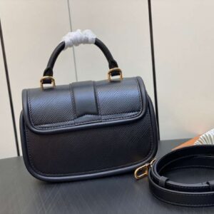 Louis Vuitton Hide and Seek Bag Black Woman’s Handbags 21x15x8cm