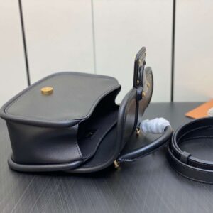 Louis Vuitton Hide and Seek Bag Black Woman’s Handbags 21x15x8cm