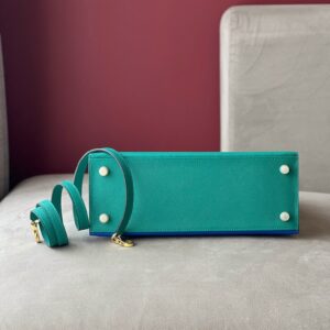 Tui-Xach-Cao-Cap-Hermes-Kelly-Da-Epsom-Nu-Mix-2-Mau-Xanh-28cm-3 Hermes Kelly 28 Epsom Light Blue/ Electric Blue Palladium Hardware