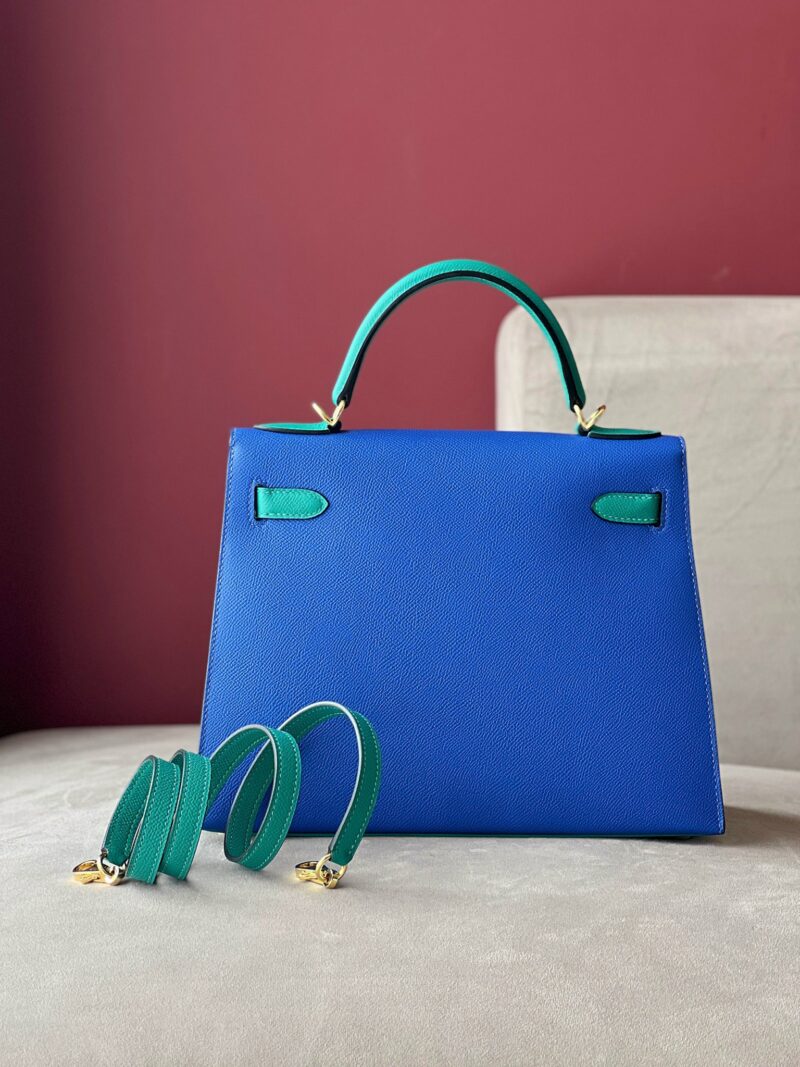 Tui-Xach-Cao-Cap-Hermes-Kelly-Da-Epsom-Nu-Mix-2-Mau-Xanh-28cm-4 Hermes Kelly 28 Epsom Light Blue/ Electric Blue Palladium Hardware