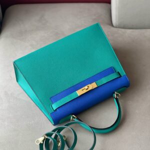 Tui-Xach-Cao-Cap-Hermes-Kelly-Da-Epsom-Nu-Mix-2-Mau-Xanh-28cm-7 Hermes Kelly 28 Epsom Light Blue/ Electric Blue Palladium Hardware
