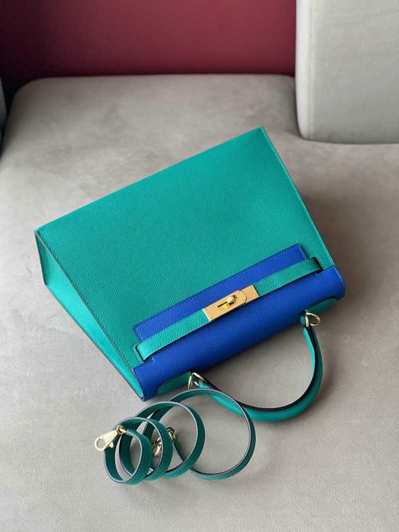 Tui-Xach-Cao-Cap-Hermes-Kelly-Da-Epsom-Nu-Mix-2-Mau-Xanh-28cm-7 Hermes Kelly 28 Epsom Light Blue/ Electric Blue Palladium Hardware