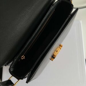 Celine Mini Bag Black Handbag Smooth Leather 19cm
