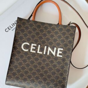 Celine Tote Triomphe Canvas Super Quality Handbag 28x32cm