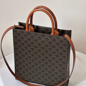 Celine Tote Triomphe Canvas Super Quality Handbag 28x32cm