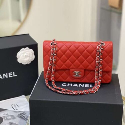 Tui-Xach-Chanel-Classic-Sieu-Cap-Mau-Do-Tuoi-25cm-5-600x800-1 Chanel Classic Woman’s Luxury Handbags Red Lock Silver 25cm