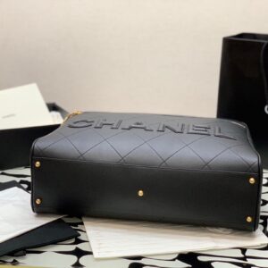 Chanel Shopping Bag Like Auth Handbags Woman’s Braille Pattern 30x45x15cm