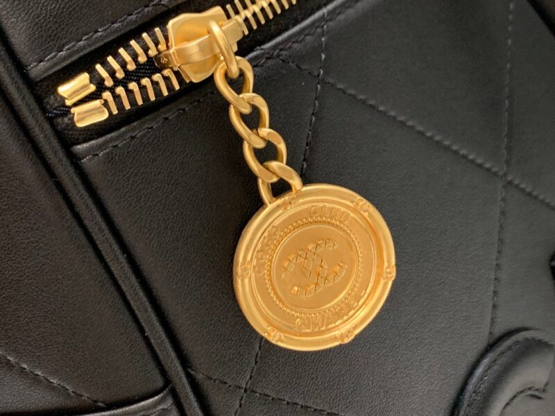 Chanel Shopping Bag Like Auth Handbags Woman’s Braille Pattern 30x45x15cm