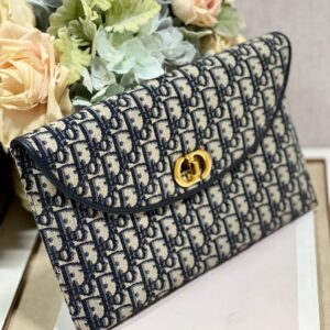 Dior 30 Montaigne Avenue Monogram Handbag Like Auth 30x18x2cm