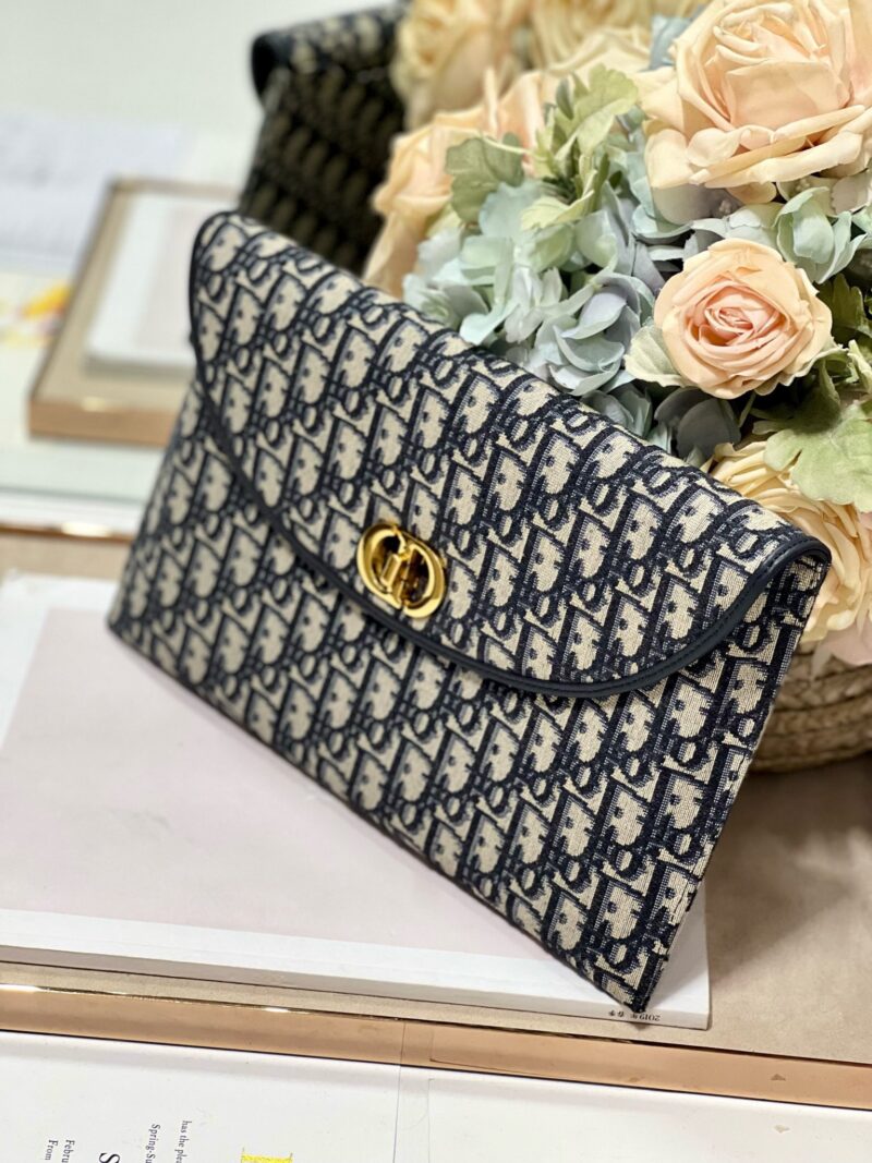 Dior 30 Montaigne Avenue Monogram Handbag Like Auth 30x18x2cm