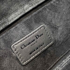 Dior D-Joy Super Premium Black Handbag With Star Studs 26cm