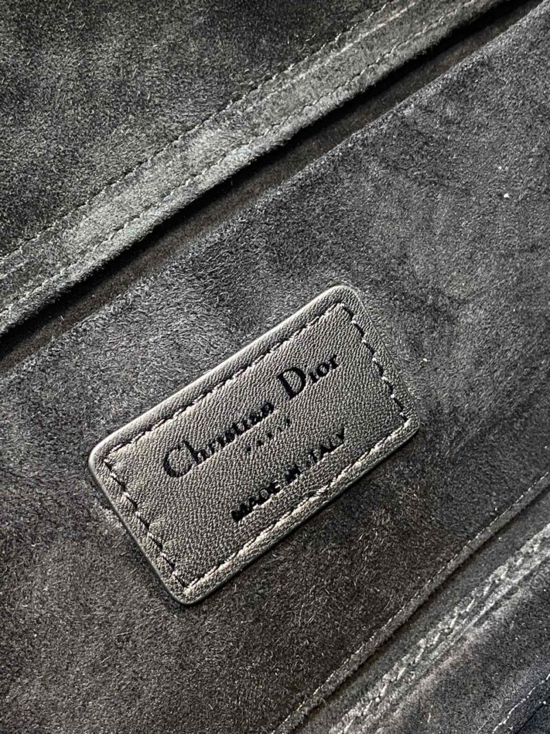 Dior D-Joy Super Premium Black Handbag With Star Studs 26cm