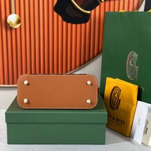 Goyard Alma Vedome Replica 11 Handbag Fabric Wrapped Leather Strap 24cm