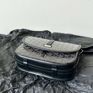 Goyard Black Crossbody Handbag Women’s 22x16x7cm