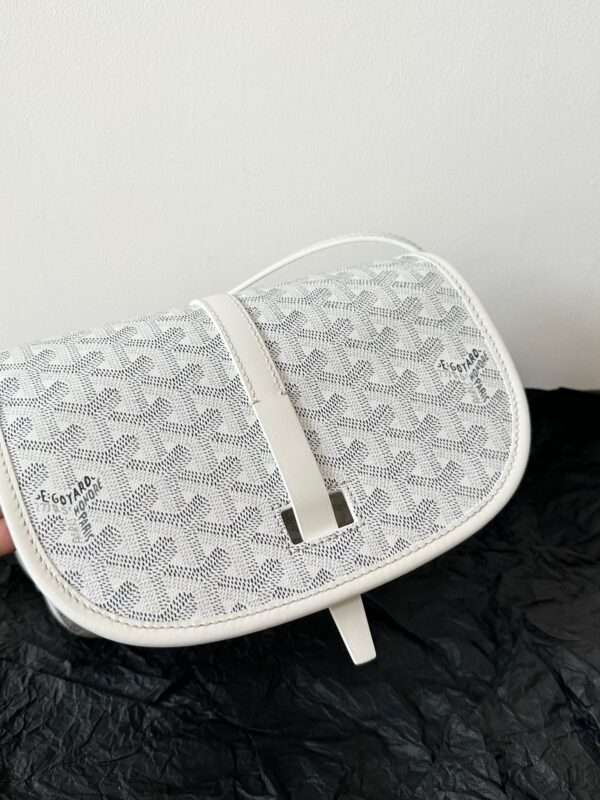 Goyard White Handbag Crossbody Women’s 22x16x7cm