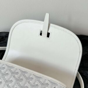 Goyard White Handbag Crossbody Women’s 22x16x7cm