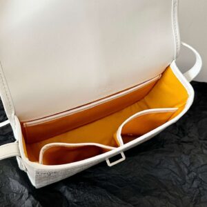 Goyard White Handbag Crossbody Women’s 22x16x7cm