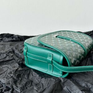 Goyard Super Green Handbag With Pattern 22x16x7cm