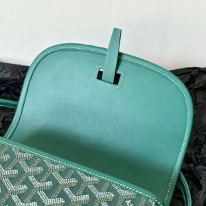Goyard Super Green Handbag With Pattern 22x16x7cm