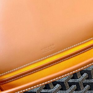 Goyard Super Premium Women’s Handbag Orange Leather Pattern 22x16x7cm