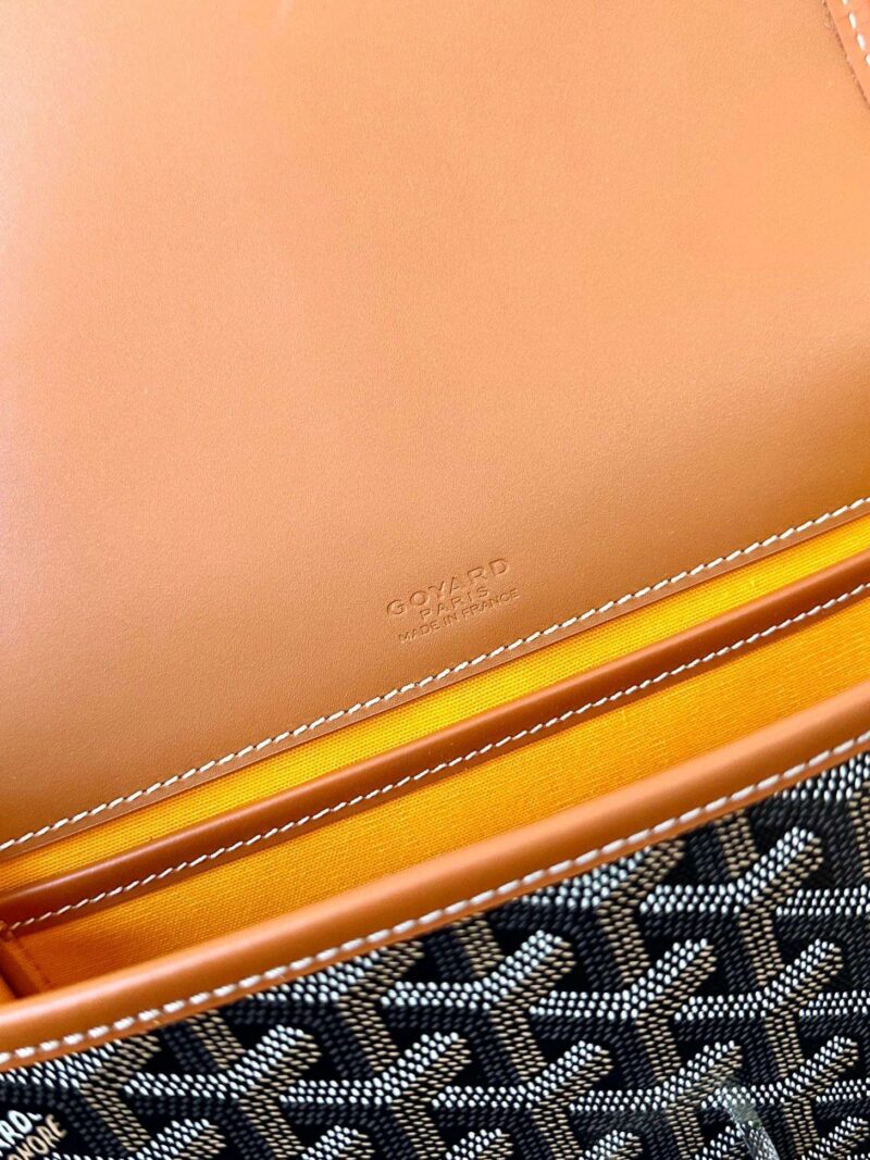 Goyard Super Premium Women’s Handbag Orange Leather Pattern 22x16x7cm