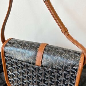 Goyard Super Premium Women’s Handbag Orange Leather Pattern 22x16x7cm