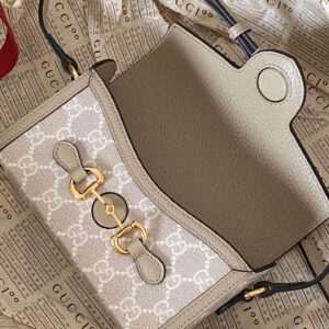 Gucci 1955 Mini Handbag with Monogram Pattern Rep 11 Luxury 18x12x5cm