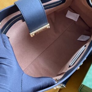 Gucci Padlock Handbag with Super Gucci Logo Pattern 35x23x14cm