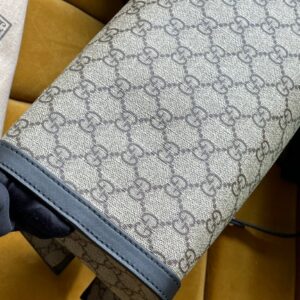 Gucci Padlock Handbag with Super Gucci Logo Pattern 35x23x14cm