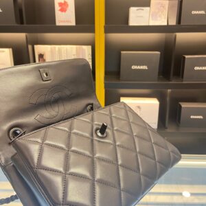 Chanel Trendy Replica 11 Brown Leather Full Box Handbags 25cm