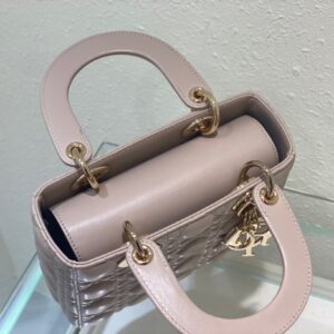 Dior Lady Super Light Pink Handbag 20cm
