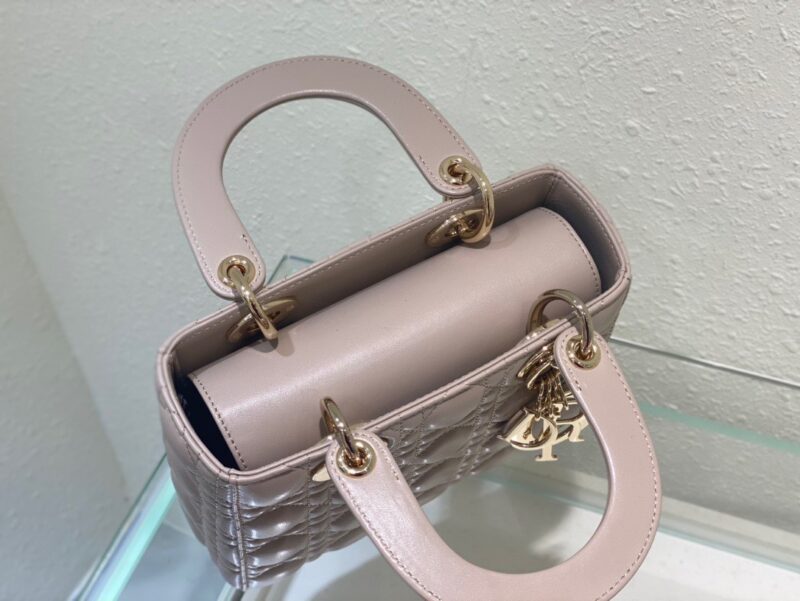 Dior Lady Super Light Pink Handbag 20cm