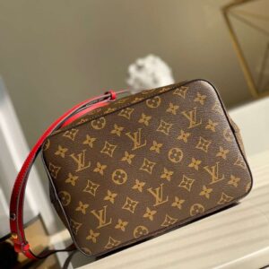 Louis Vuitton LV NeoNoe Handle Red Handbags Monogram 26x22x27cm